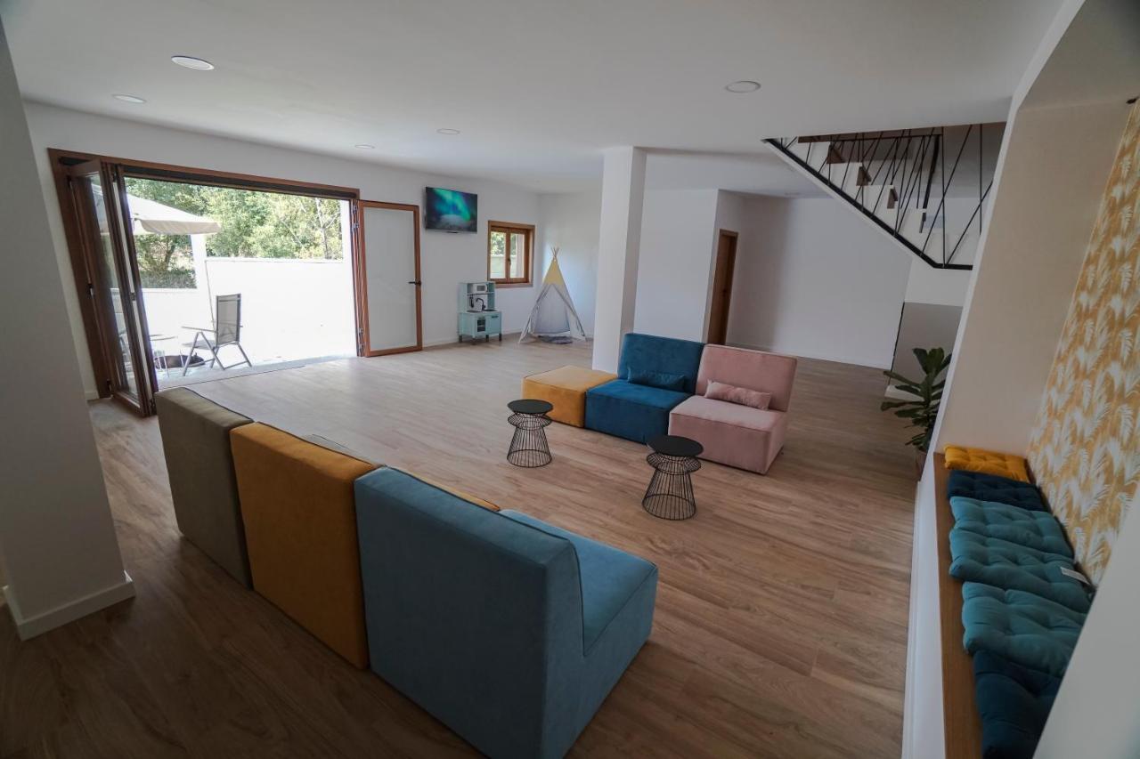 Вилла Casa De Madera Con Piscina Privada Понтеведра Экстерьер фото