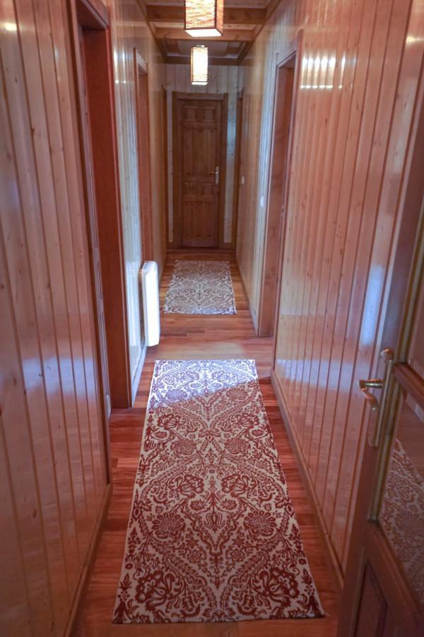 Вилла Casa De Madera Con Piscina Privada Понтеведра Экстерьер фото