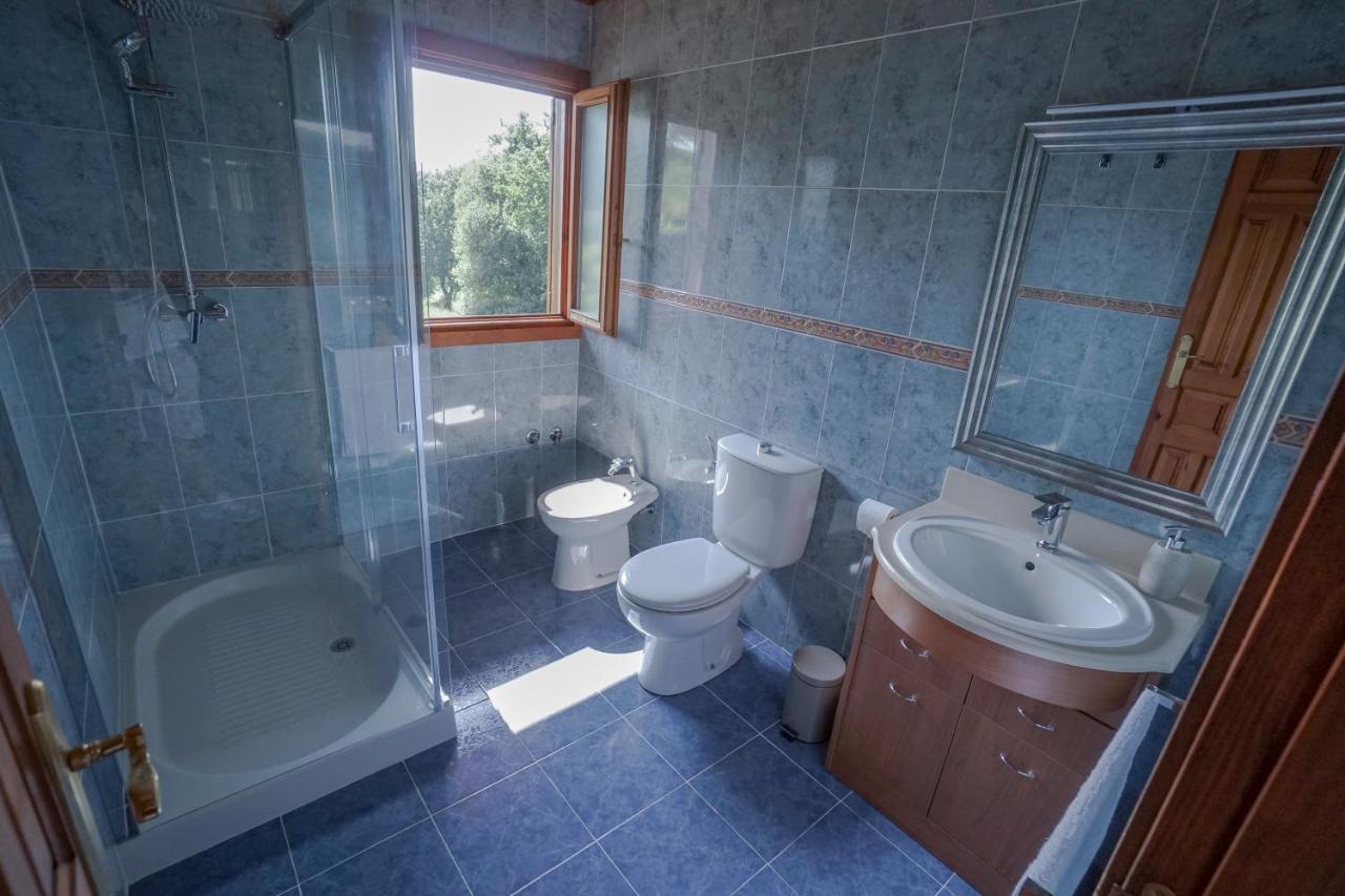 Вилла Casa De Madera Con Piscina Privada Понтеведра Экстерьер фото