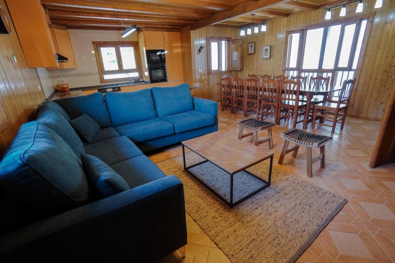 Вилла Casa De Madera Con Piscina Privada Понтеведра Экстерьер фото
